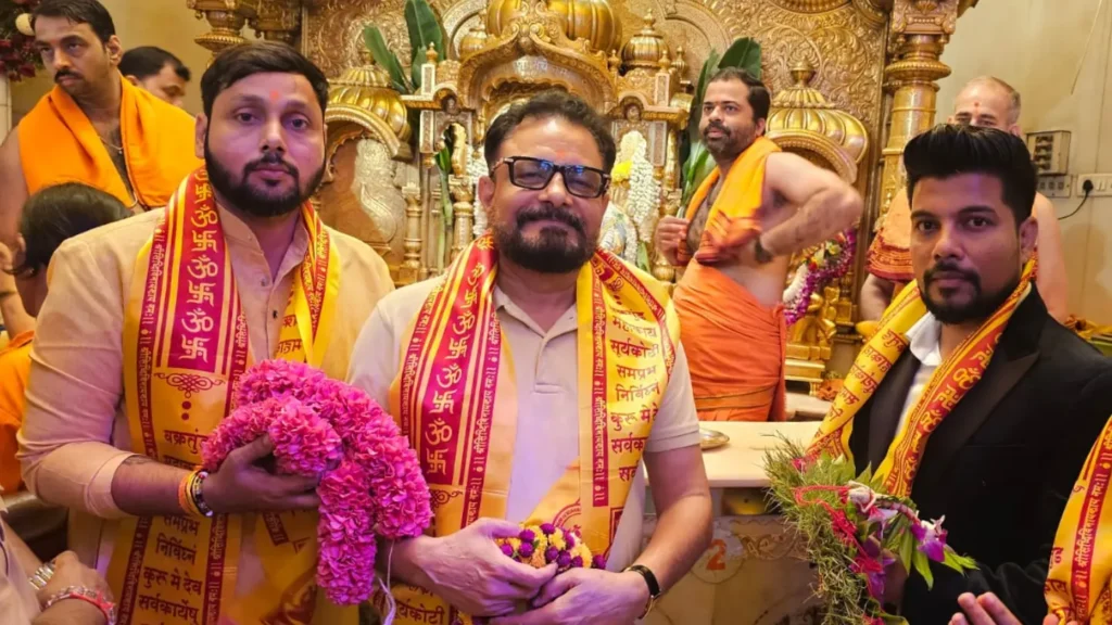 Got darshan of Siddhivinayak Bappa